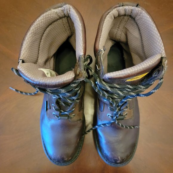 Men's Wolverine 8" Fusion Steel Toe Internal Meta Guard Work Boot W01664 Size 10 - Picture 8 of 11